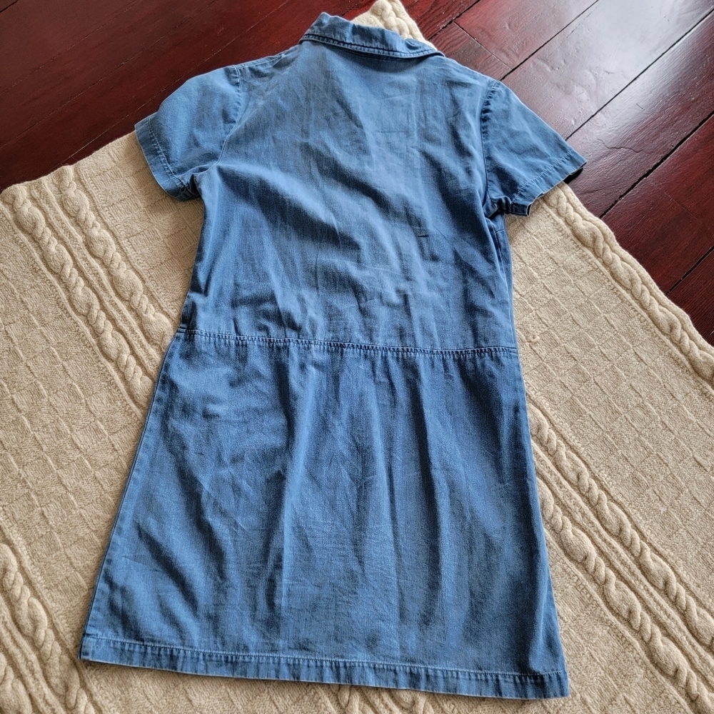 Talbots Light Blue Denim Mini Dress - Picture 6 of 10